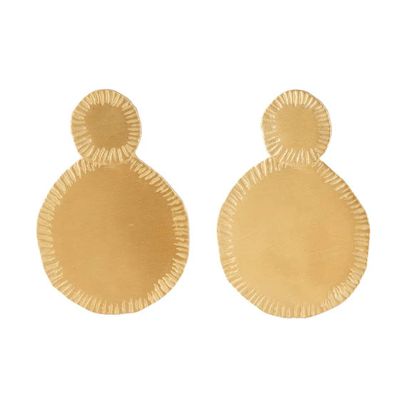 Gold Horizon Hoops