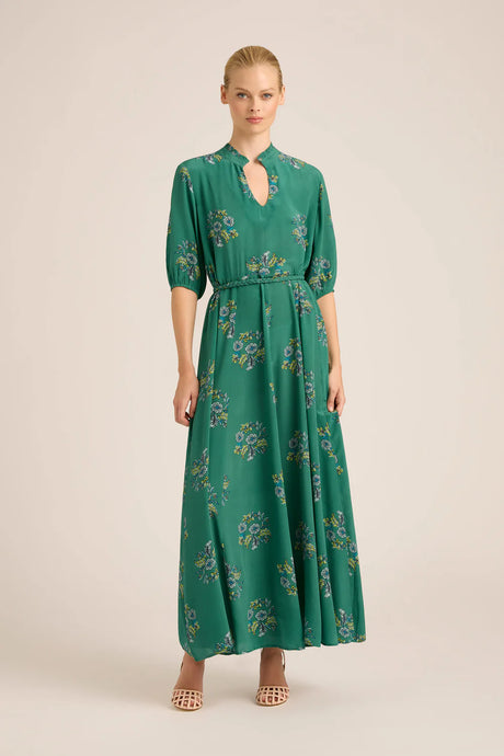 Georgia Cotton Maxi | Wreath Mint