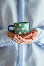 Load image into Gallery viewer, Nini Cup | Blue Floral Stoneware
