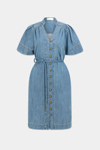 Load image into Gallery viewer, Honor Dress | MId Wash Denim