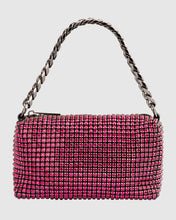 Load image into Gallery viewer, Robbie Crystal Loaf Bag | Fuchsia