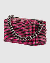 Load image into Gallery viewer, Robbie Crystal Loaf Bag | Fuchsia