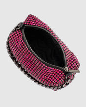 Load image into Gallery viewer, Robbie Crystal Loaf Bag | Fuchsia