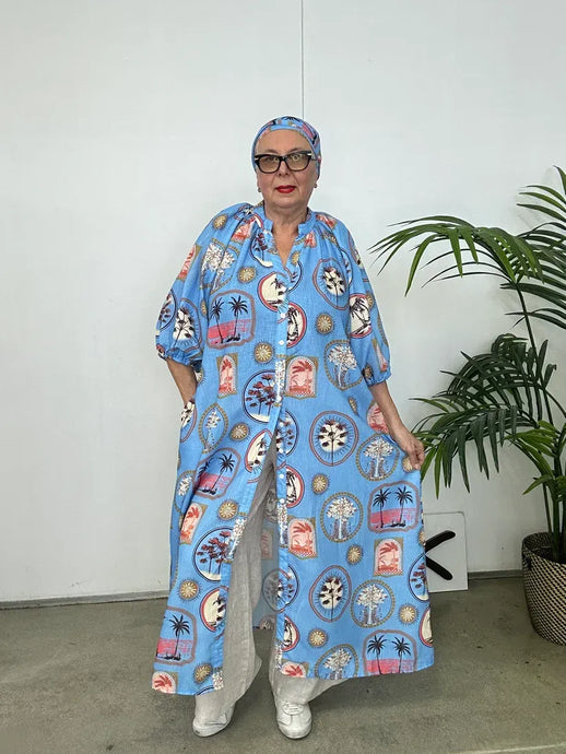Shirt Dress | Tropical