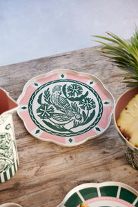 Chino Sol Bird Platter | Green