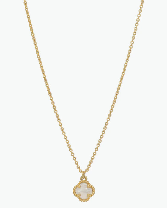 Reign Gold MOP Necklace