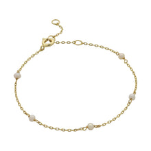 Load image into Gallery viewer, Lilibet Gold Pearl Bracelet