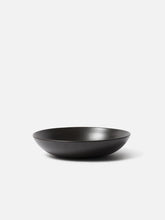 Load image into Gallery viewer, Stoneware Low Bowl | Matte Black Large