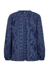 Load image into Gallery viewer, Gata Allo Blouse | Crown Blue