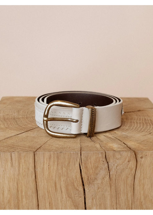 Frill Mix Belt | Ecru