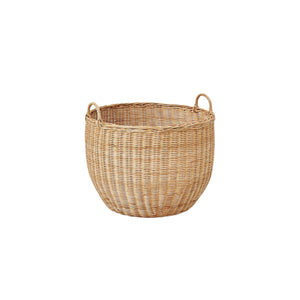 Round Rattan Basket | Natural