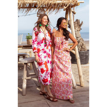 Load image into Gallery viewer, Sleeves Flower Dress | Pink