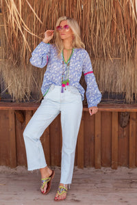 Lila Top | Print