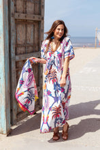 Load image into Gallery viewer, Rosa Dress | Long Blue Bird