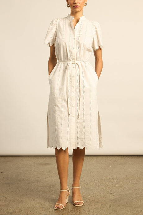 Portside Dress | Porcelain