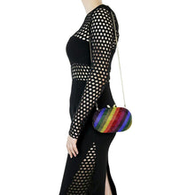 Load image into Gallery viewer, Pot of Gold Clutch | Rainbow