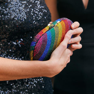 Pot of Gold Clutch | Rainbow
