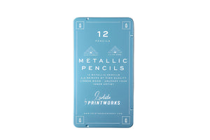 Colour Pencils (Set Of 12) | Metallic