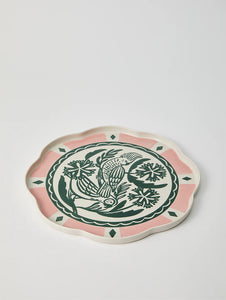 Chino Sol Bird Platter | Green