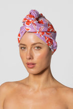 Load image into Gallery viewer, Riva Hair Towel Wrap | Hibiscus