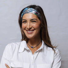 Load image into Gallery viewer, Satin Scarf | Blue