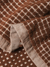 Load image into Gallery viewer, Nero Cotton Face Cloth | Paprika/Cream