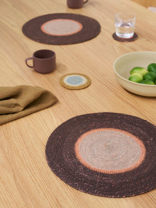 Pinto Placemat | Mulberry/Heather