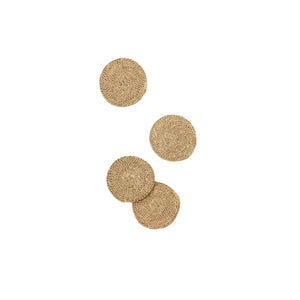 Woven Coaster | Natural Set/4