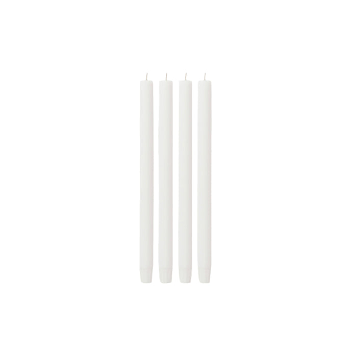 Dining Candle Set/4 | White