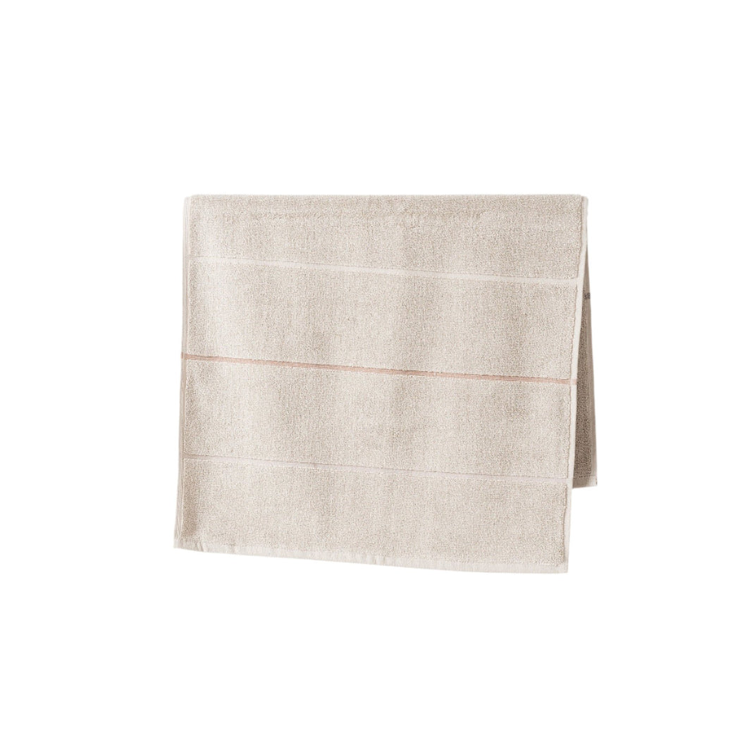 Pia Cotton Bath Mat | Oat/Multi
