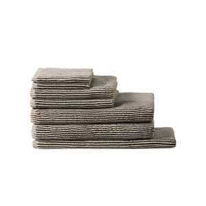 Stripe Cotton Bath Mat | Cocoa/Bone