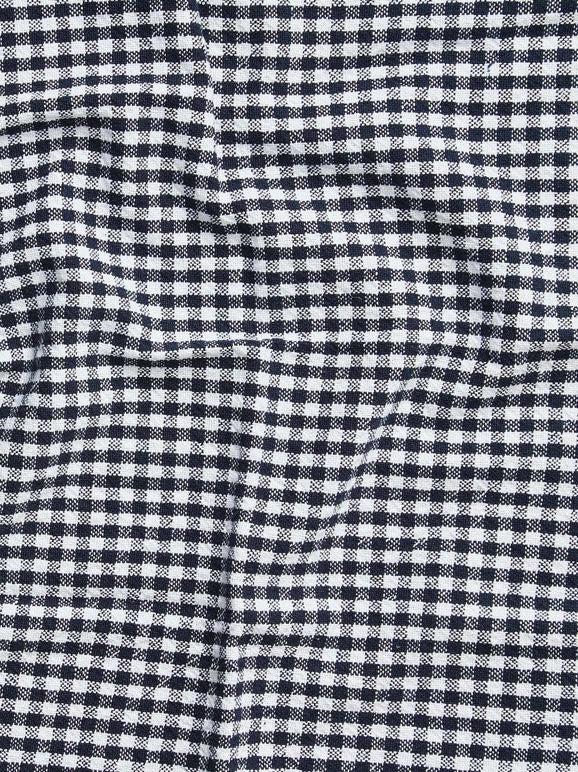 Gingham Washed Cotton Tea Towel