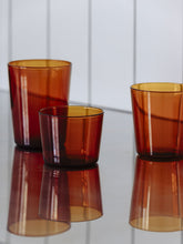 Load image into Gallery viewer, Glass Tumbler 250ml | Amber