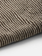 Load image into Gallery viewer, Stripe Cotton Bath Mat | Cocoa/Bone