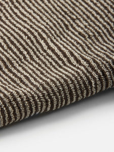 Stripe Cotton Bath Mat | Cocoa/Bone