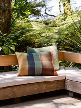 Load image into Gallery viewer, Cabin Linen Cushion | Kermit/Multi