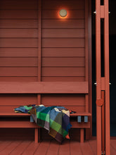 Load image into Gallery viewer, Cabin Wool Blanket | Spirulina/Multi