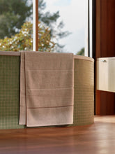 Load image into Gallery viewer, Pia Cotton Bath Towel | Oat/Multi