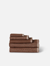 Load image into Gallery viewer, Nero Cotton Bath Mat | Paprika/Cream