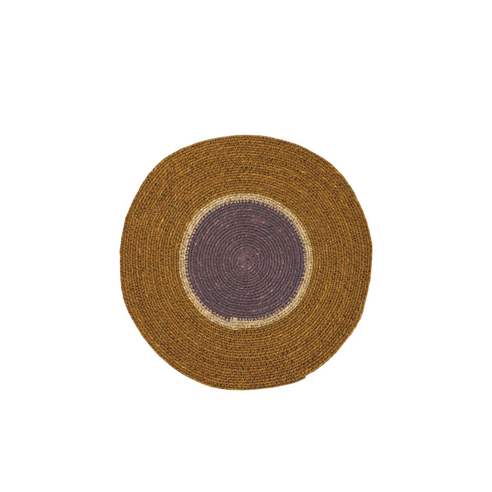 Pinto Placemat | Ochre/Lupin
