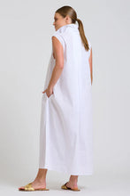 Load image into Gallery viewer, The Freya Shirt Dress | White