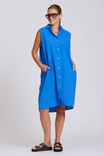 Load image into Gallery viewer, The Sandra Shirtdress | Royal Blue