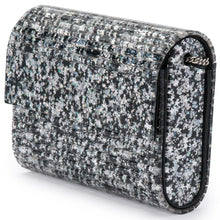 Load image into Gallery viewer, Stacer Acrylic Foldover Clutch | Black