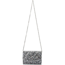 Load image into Gallery viewer, Stacer Acrylic Foldover Clutch | Black