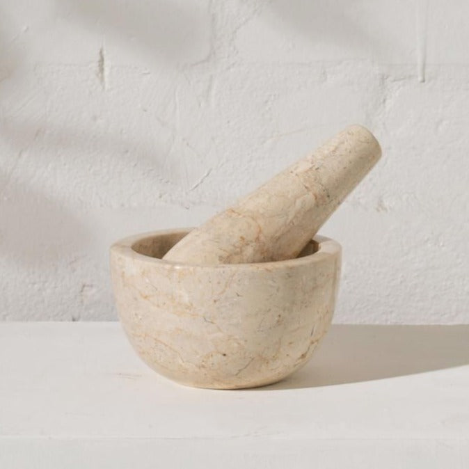 Stone Mortar and Pestle