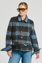 Load image into Gallery viewer, The Heston Jacket | Blue Plaid