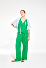 Load image into Gallery viewer, Lita Zephyr Top | Green &amp; Blue
