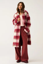Load image into Gallery viewer, Greta Coat | Berry Check