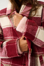 Load image into Gallery viewer, Greta Coat | Berry Check