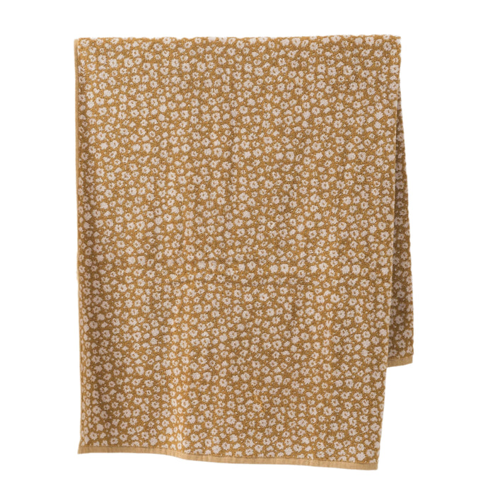 Forget Me Not Bath Towel | Citron/Nougat